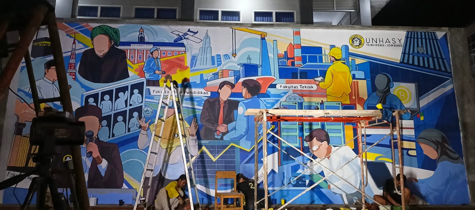 Mural Kampus UNHASY Jombang
